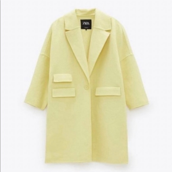 ZARA Runway oversized coat NWT - Picture 2 of 11